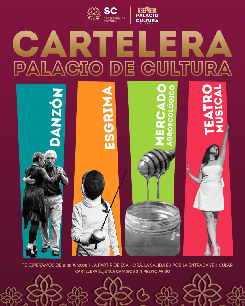 Cartelera Palacio de Cultura