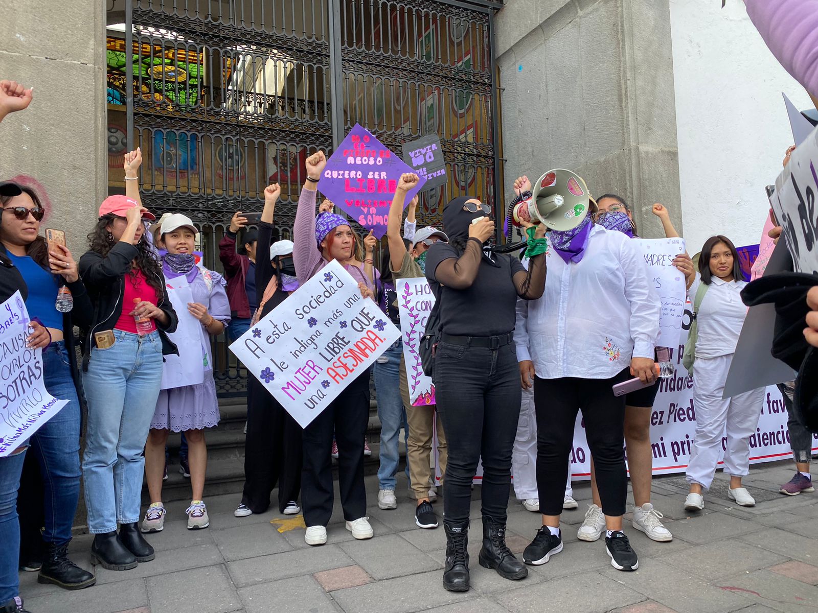 Segregación y enojo no frenan la protesta: tres voces tlaxcaltecas resignifican el 8M