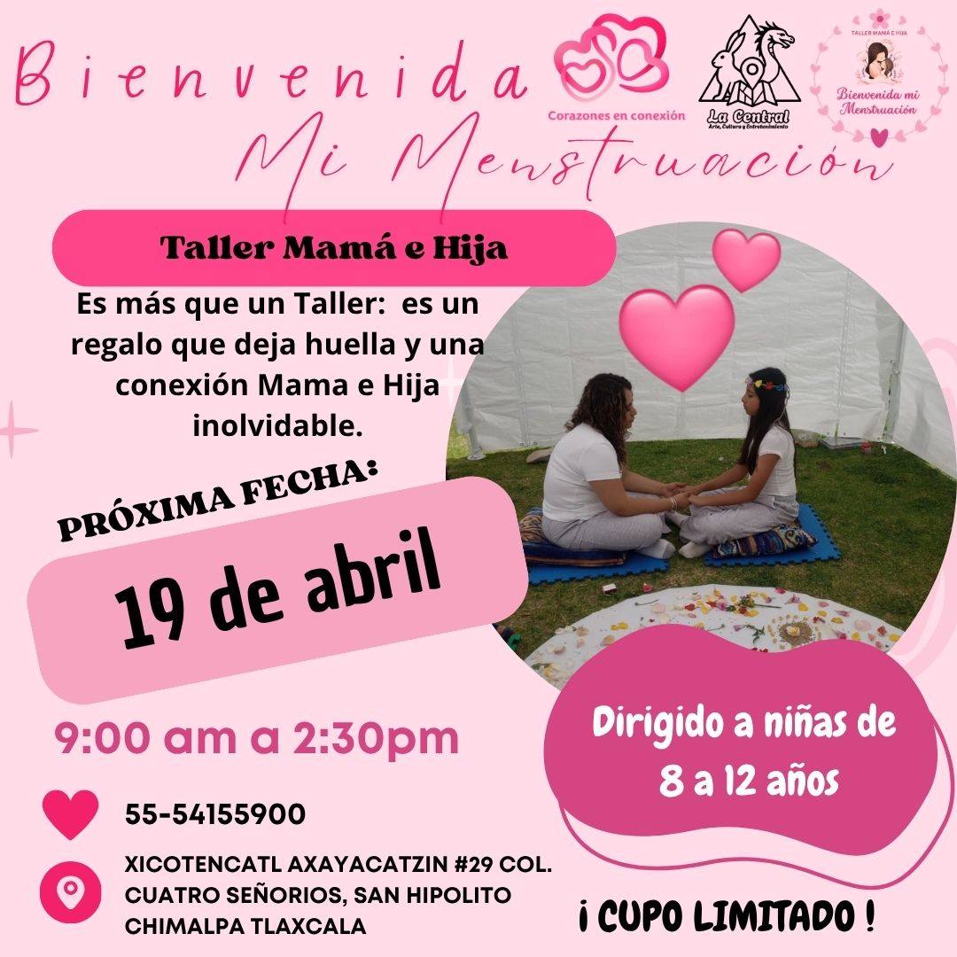 Taller "Bienvenida mi Menstruación"