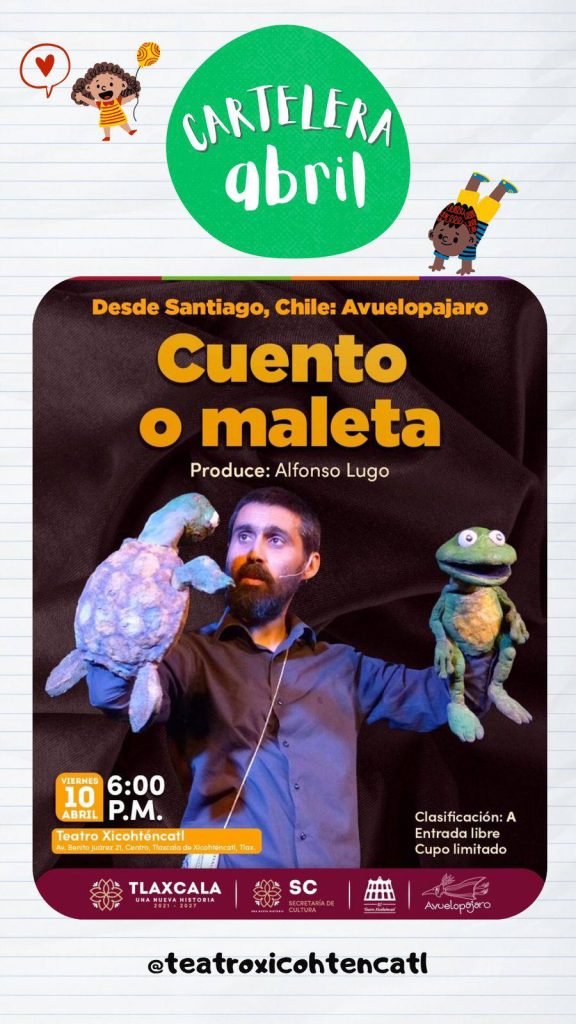 Cuento o Maleta obra de teatro en el Xicohtencatl