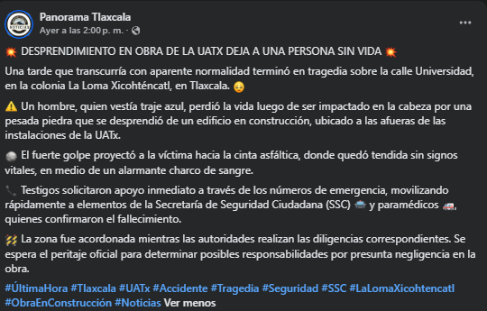 Hombre sin vida en rectoría 