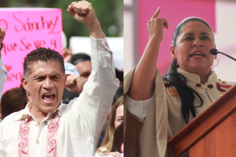 Así se distribuyó el respaldo político para Alfonso Sánchez y Ana Lilia Rivera en la capital tlaxcalteca