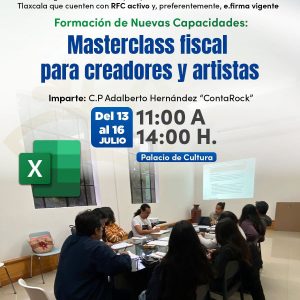 Masterclass Fiscal para Artistas y Creadores