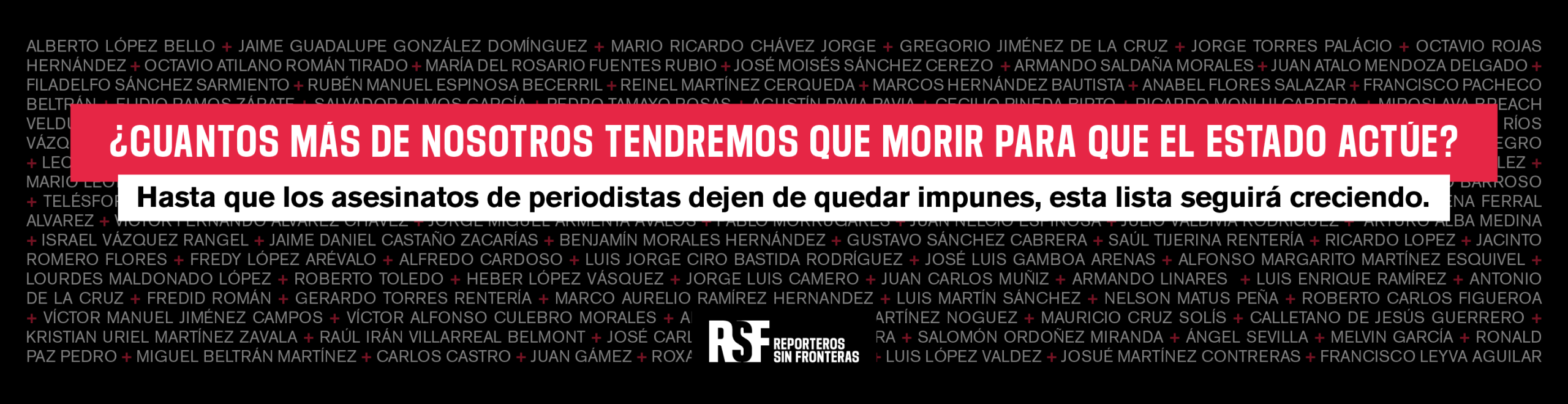 RSF y medios de todo México exigen a Sheinbaum frenar agresiones a periodistas