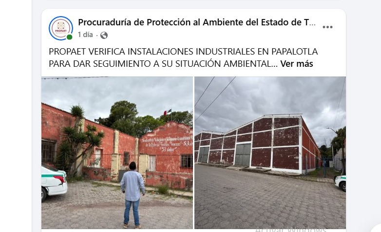 Simulan inspecciones en PROPAET: Textiles Tenexac opera pese a reporte de abandono