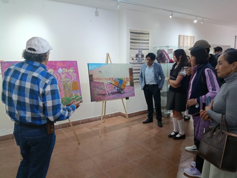 Estudiantes del CBTIS 03 presentan exposición de ofrendas en el MUVART